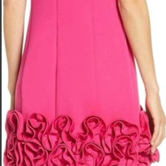 Donna Ricco V-Neck ruffle ham sleeveless dress. Size 6. - Picture 2 of 7